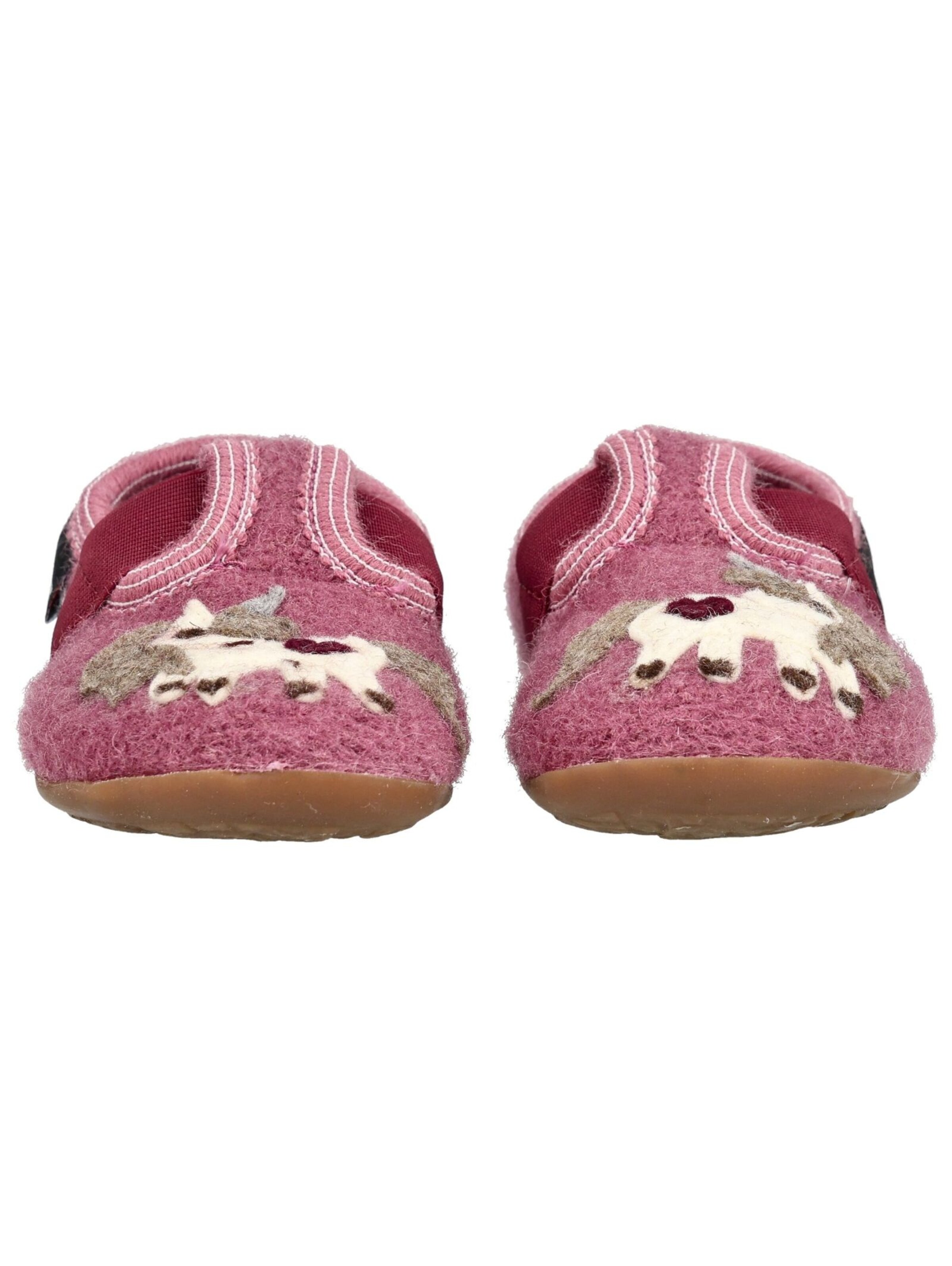 HAFLINGER Hausschuh in Pink