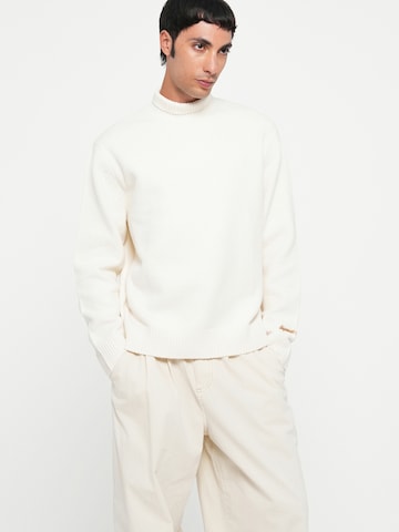 JACK & JONES Pullover 'JORNORREBRO' i hvid