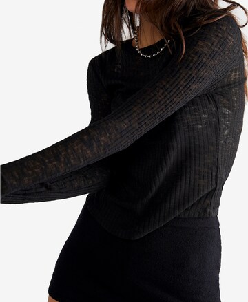 Free People - Camiseta 'Aura' en negro