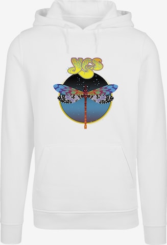 Pull-over 'YES Dragonfly Tour V1' F4NT4STIC en blanc : devant