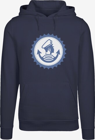 F4NT4STIC Sweatshirt 'Knut und Jan Hamburg' in Blau: predná strana