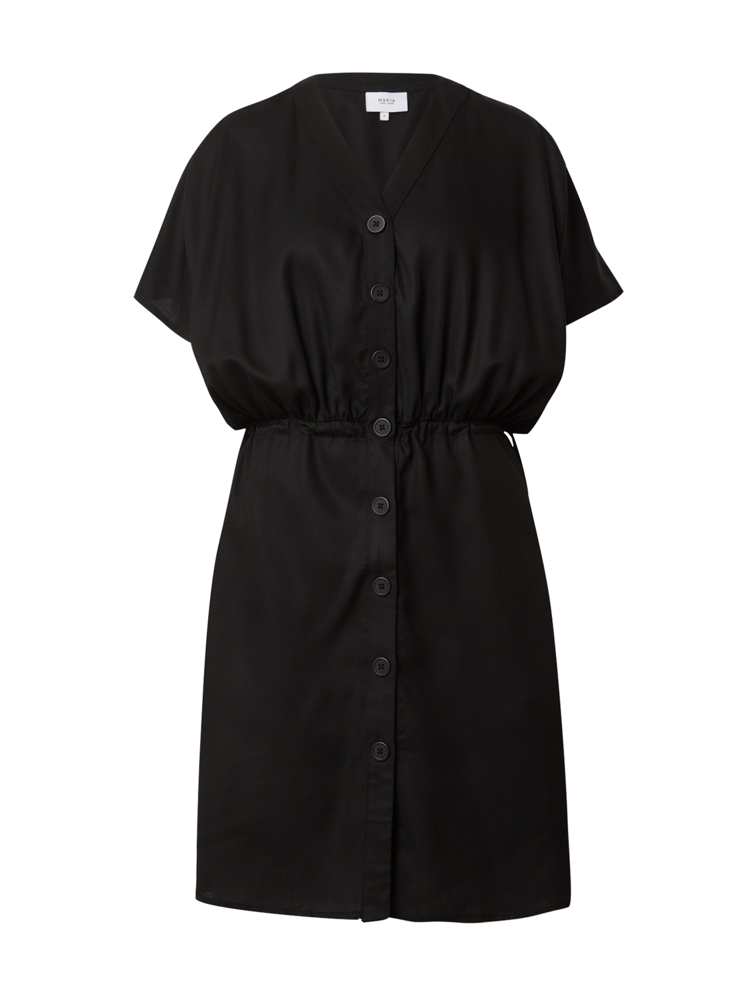 MAKIA Shirt Dress 'Ley' in Black: front