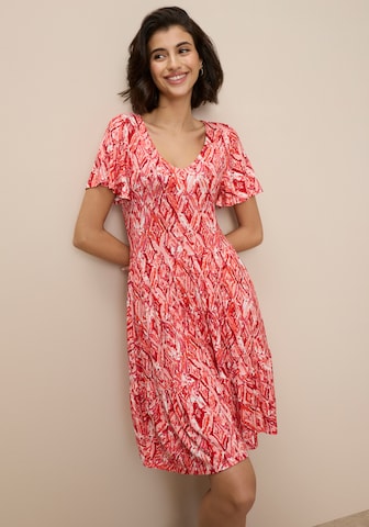 Tamaris Kleid in Pink: Vorderseite