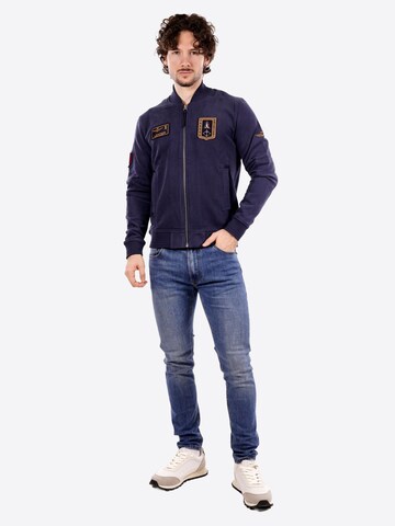 Giacca di felpa di Aeronautica Militare in blu