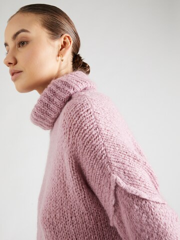 ZABAIONEŠiroki pulover 'Be44nja' - roza boja