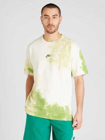 Nike Sportswear Koszulka 'M90 PREM ESSNTL' w kolorze zielony: przód