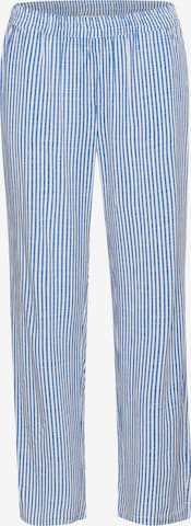 Cream Regular Broek 'Tiah' in Blauw: voorkant