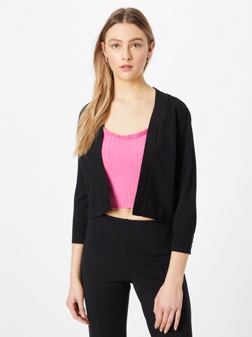 Soyaconcept Knit Cardigan 'DOLLIE' in Black: front