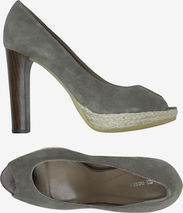 BOSS Orange Pumps 39 in Grau: Vorderseite