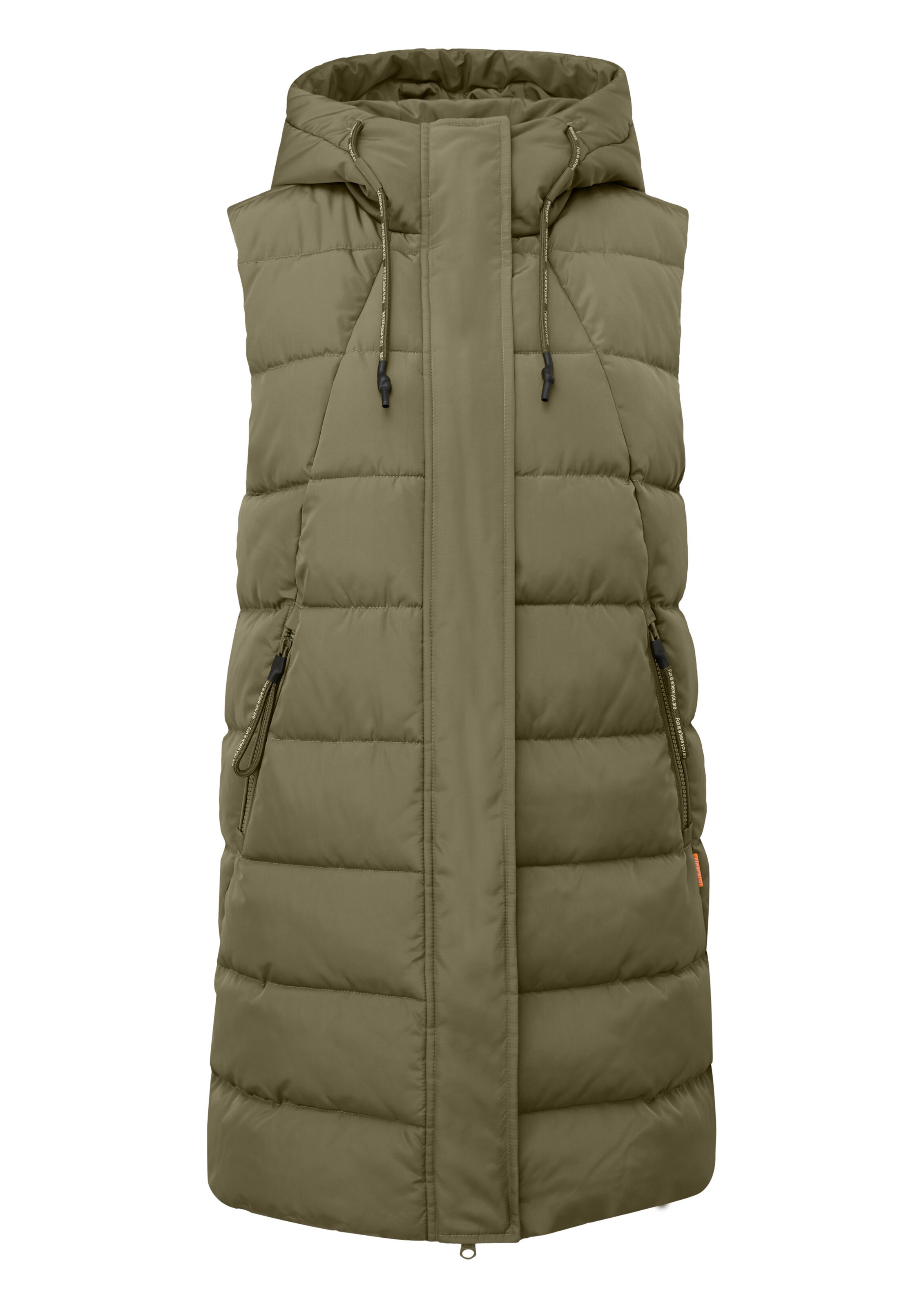 QS Kamizelka w kolorze zielony: przód