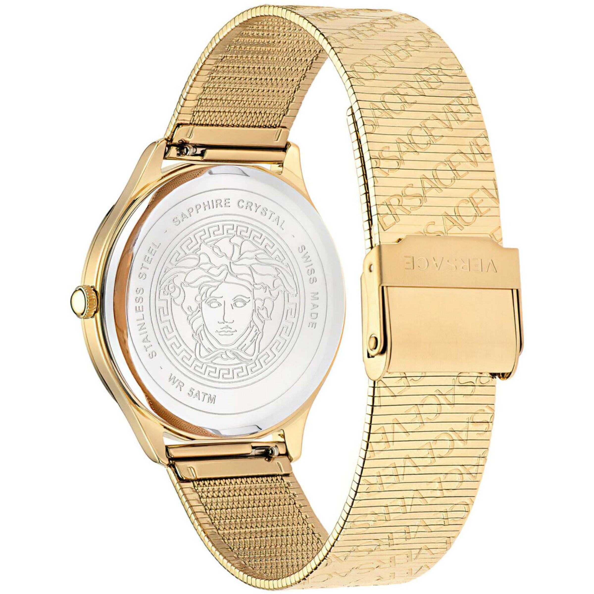 VERSACE Uhr in Gelb