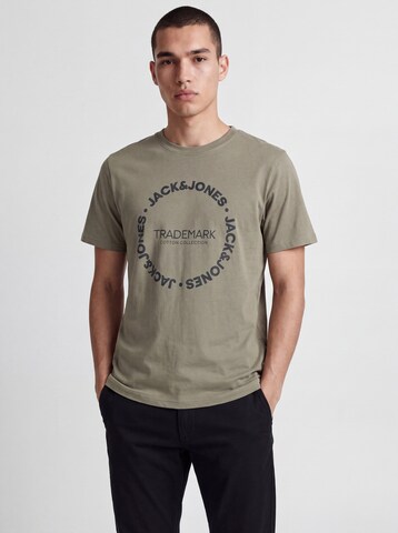 JACK & JONES T-Shirt in Grau: Vorderseite