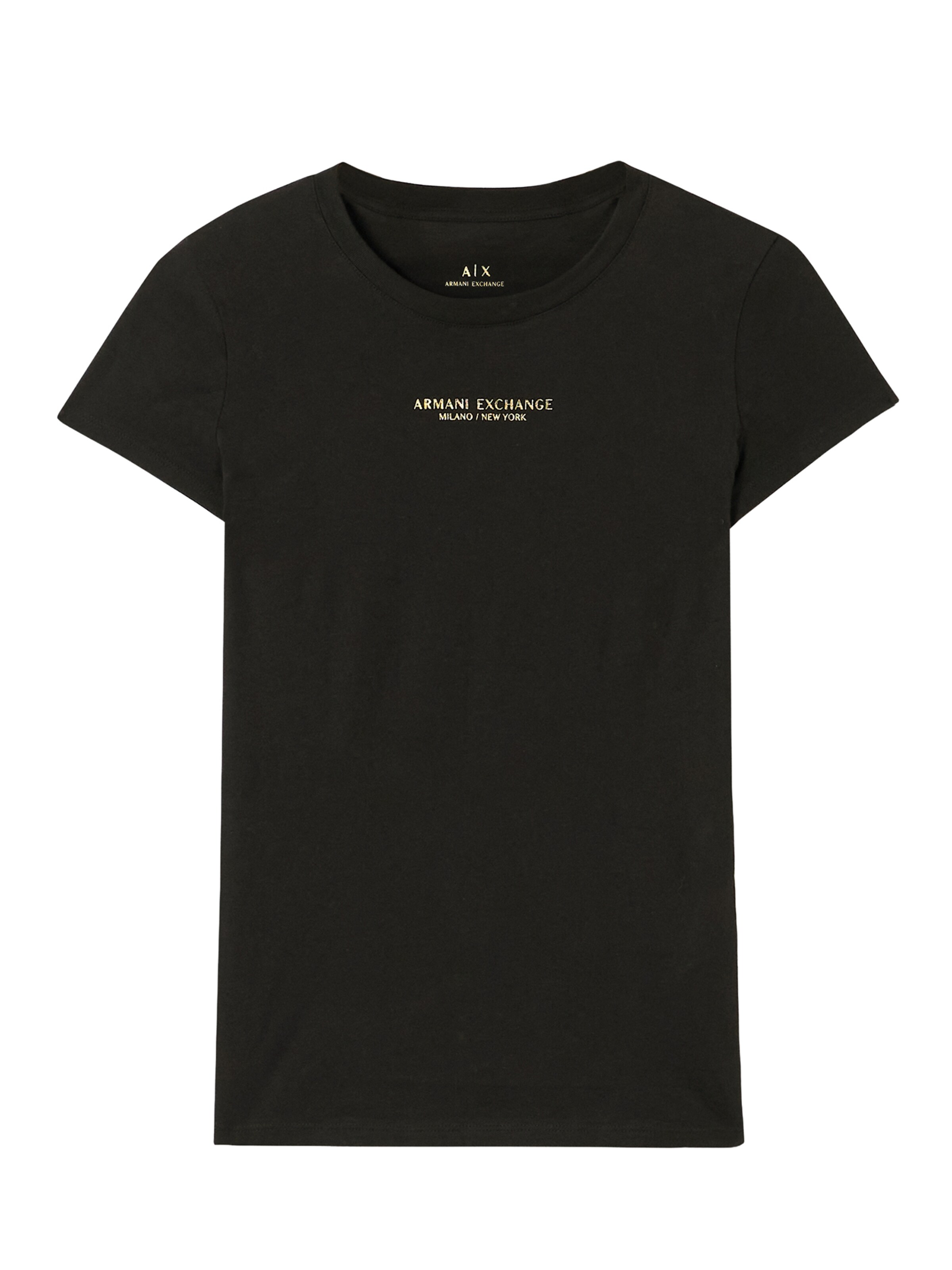 ARMANI EXCHANGE Μπλουζάκι σε μαύρο: μπροστά