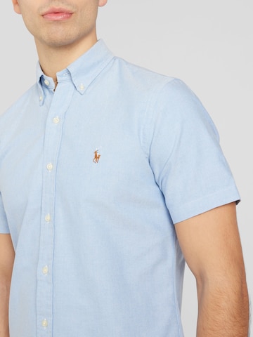 Polo Ralph Lauren Regular fit Srajca | modra barva