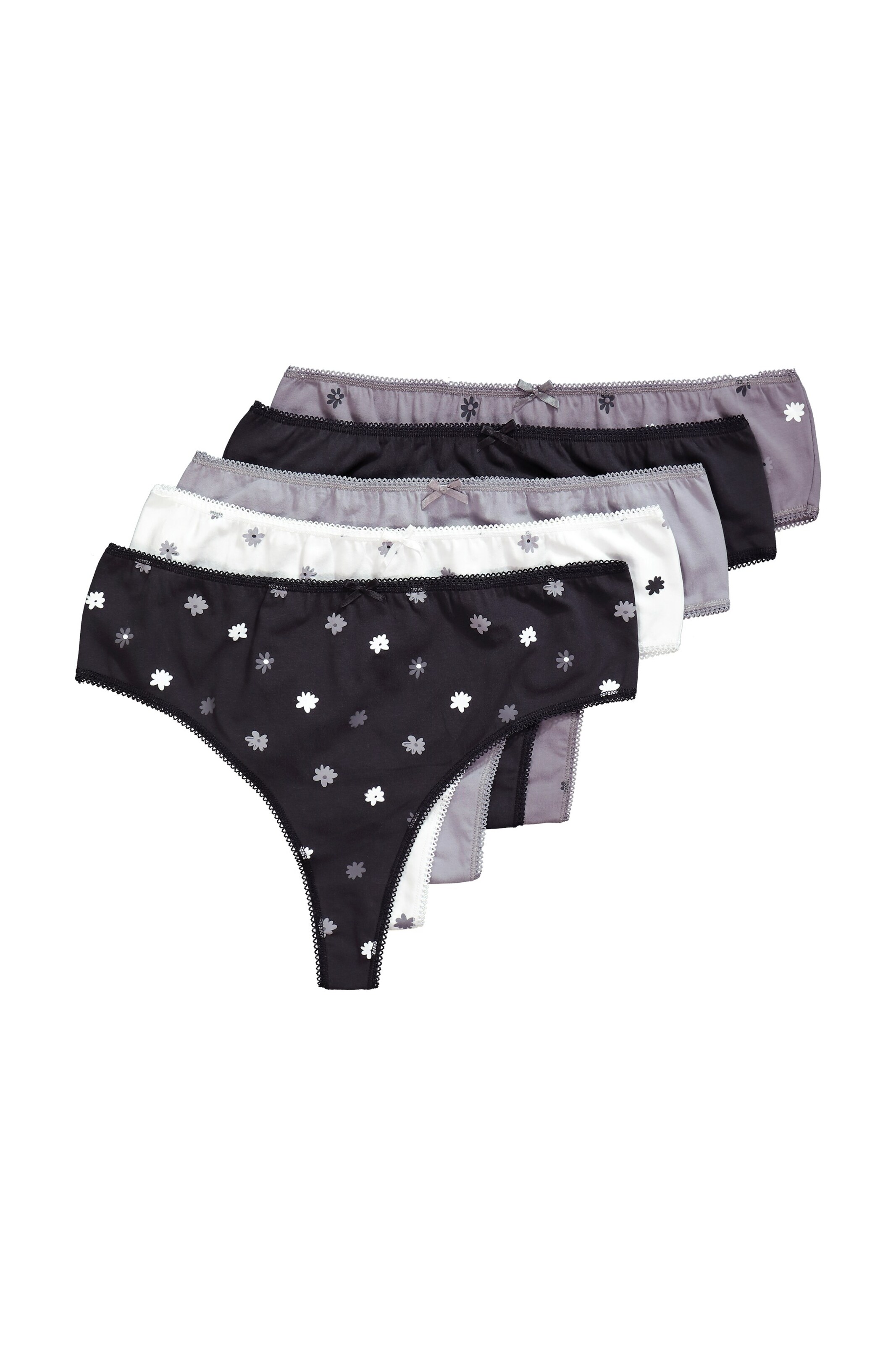 Ulla Popken String in Schwarz: Vorderseite