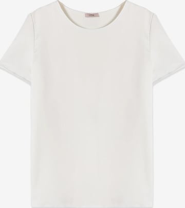 T-shirt oltre en blanc : devant