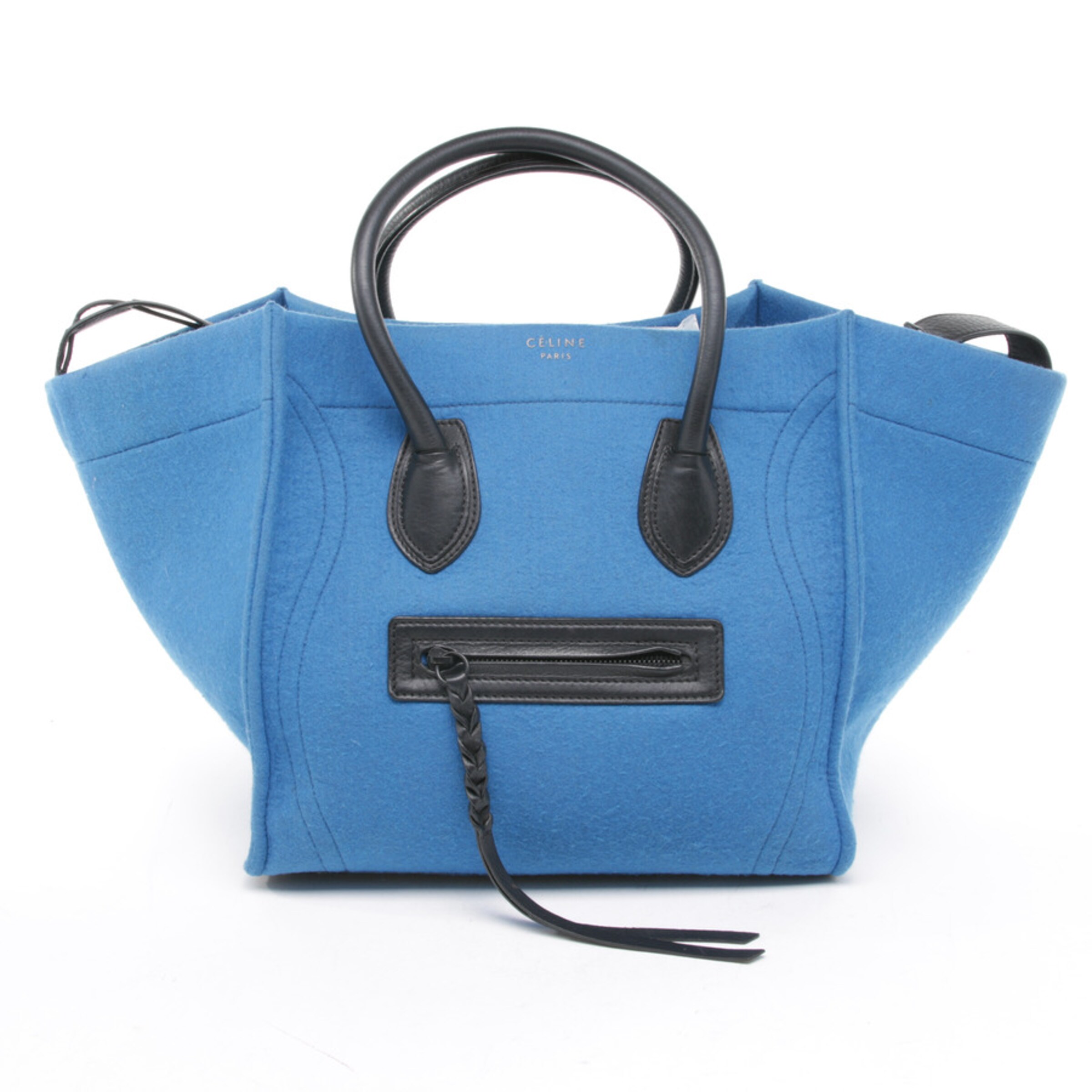 Céline Bag in One size in Blue: front