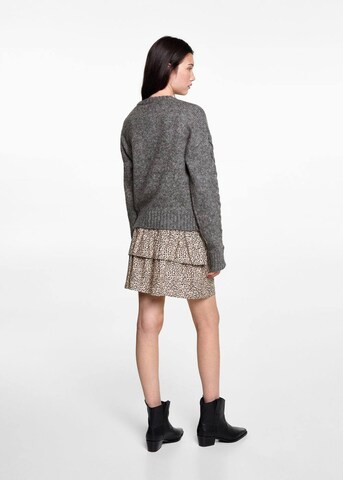 MANGO TEEN Sweater in Grey