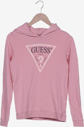 GUESS Sweatshirt & Zip-Up Hoodie in 4XL in Pink: front