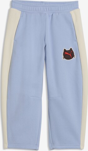 PUMA Regular Sporthose in Blau: Vorderseite