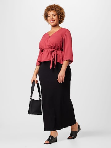 ABOUT YOU Curvy Blouse 'Anna' in Red