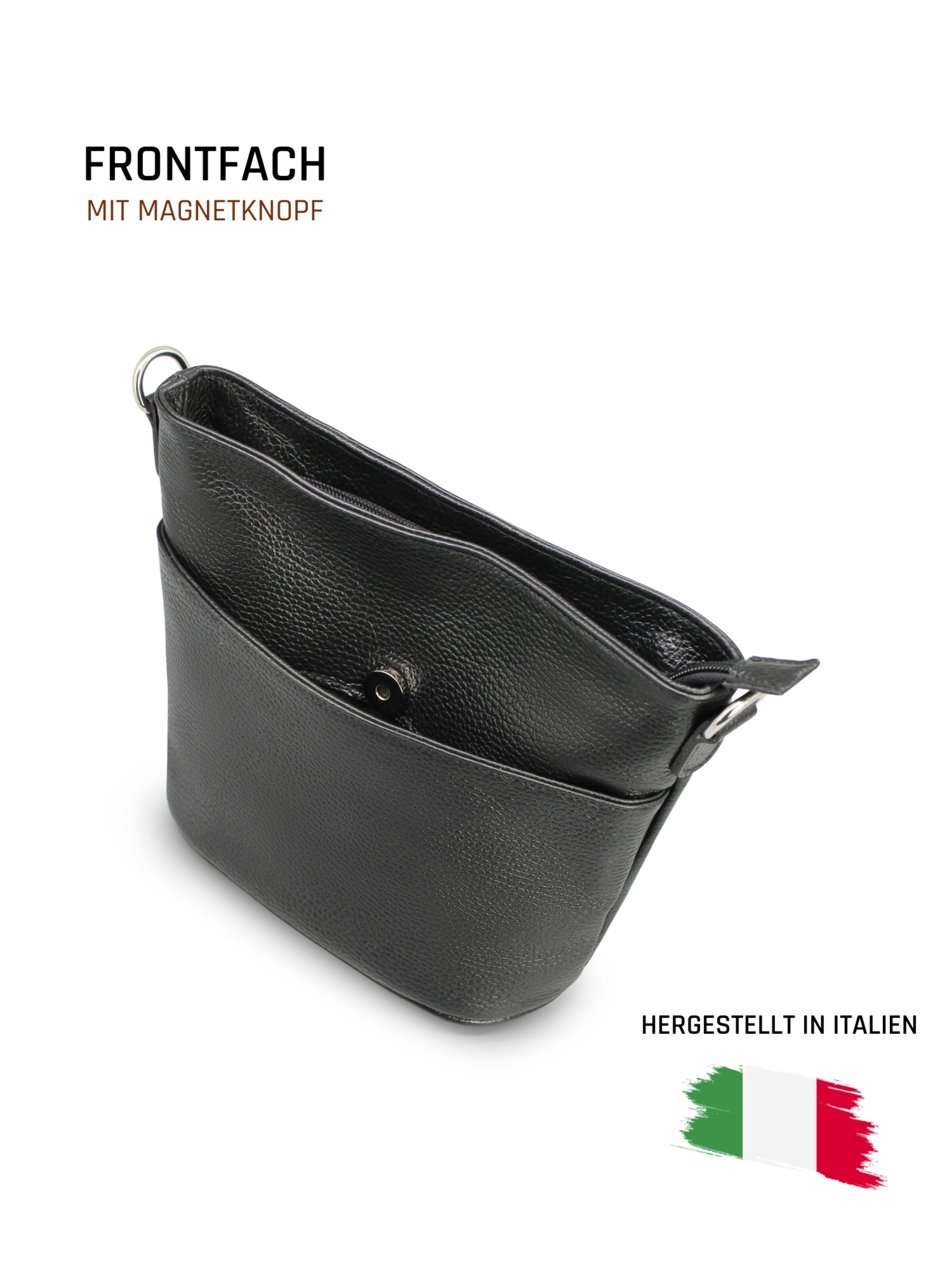 Adel Bags Skuldertaske 'Lina' i sort