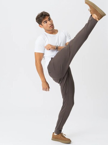 TEESHOPPEN Regular Trousers ' The Original ' in Brown