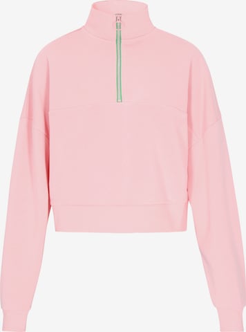 rožinė myMo ATHLSR Megztinis be užsegimo 'Back To School': priekis