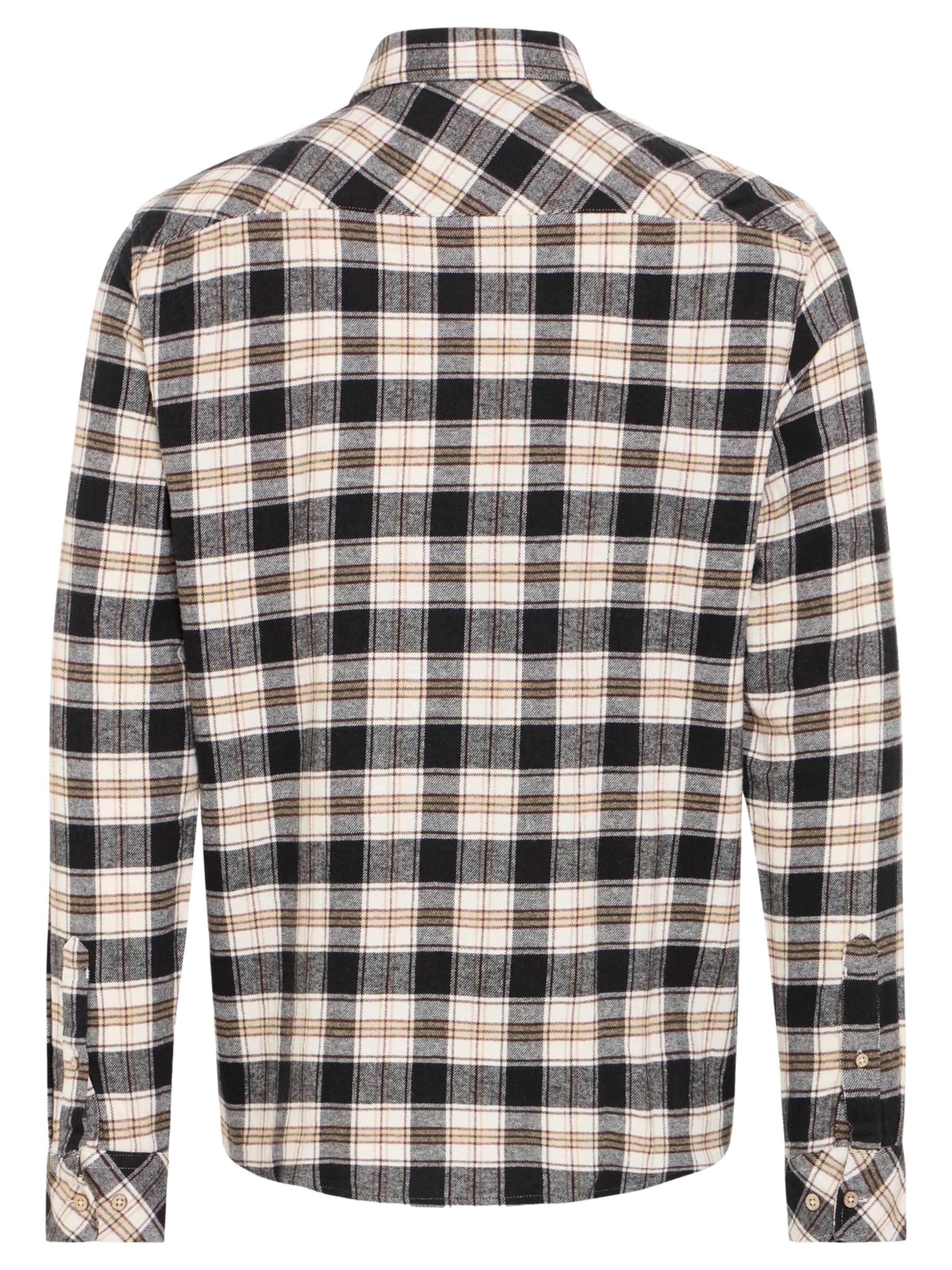 !Solid Regular Fit Hemd 'Steve' in Schwarz