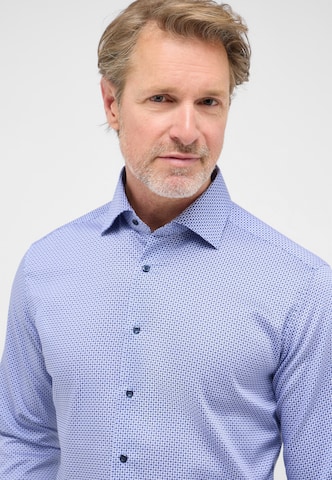 ETERNA Regular fit Button Up Shirt in Blue