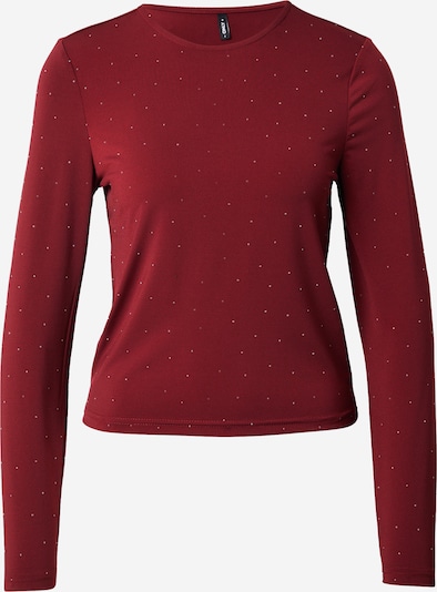 Marškinėliai 'ONLZita' iš ONLY, spalva – vyno raudona spalva, Prekių apžvalga