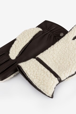 Roeckl Full Finger Gloves 'Talsen' in Brown