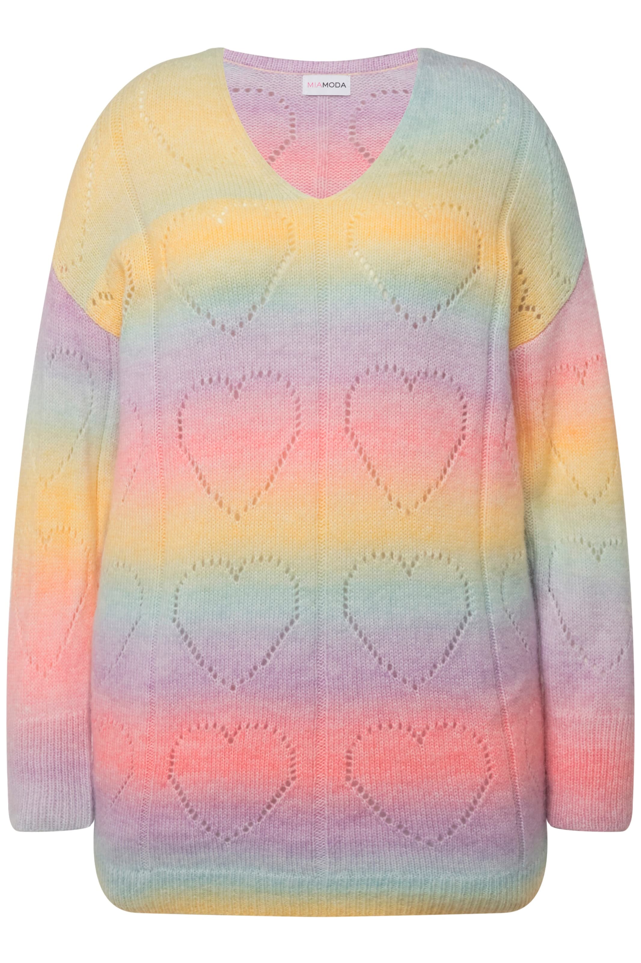 MIAMODA Trui in Gemengde kleuren: voorkant