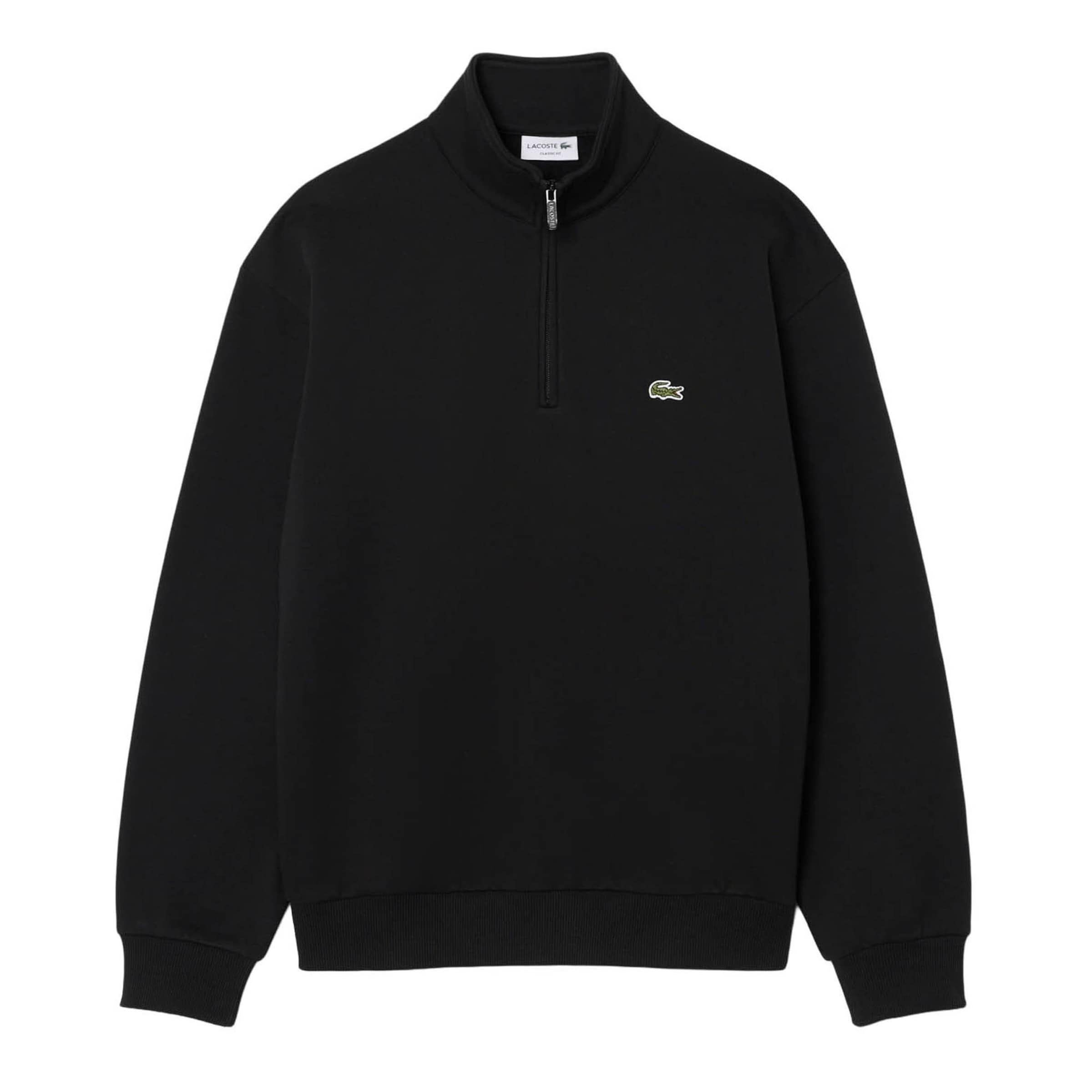 LACOSTE Sweatshirt in Black: front