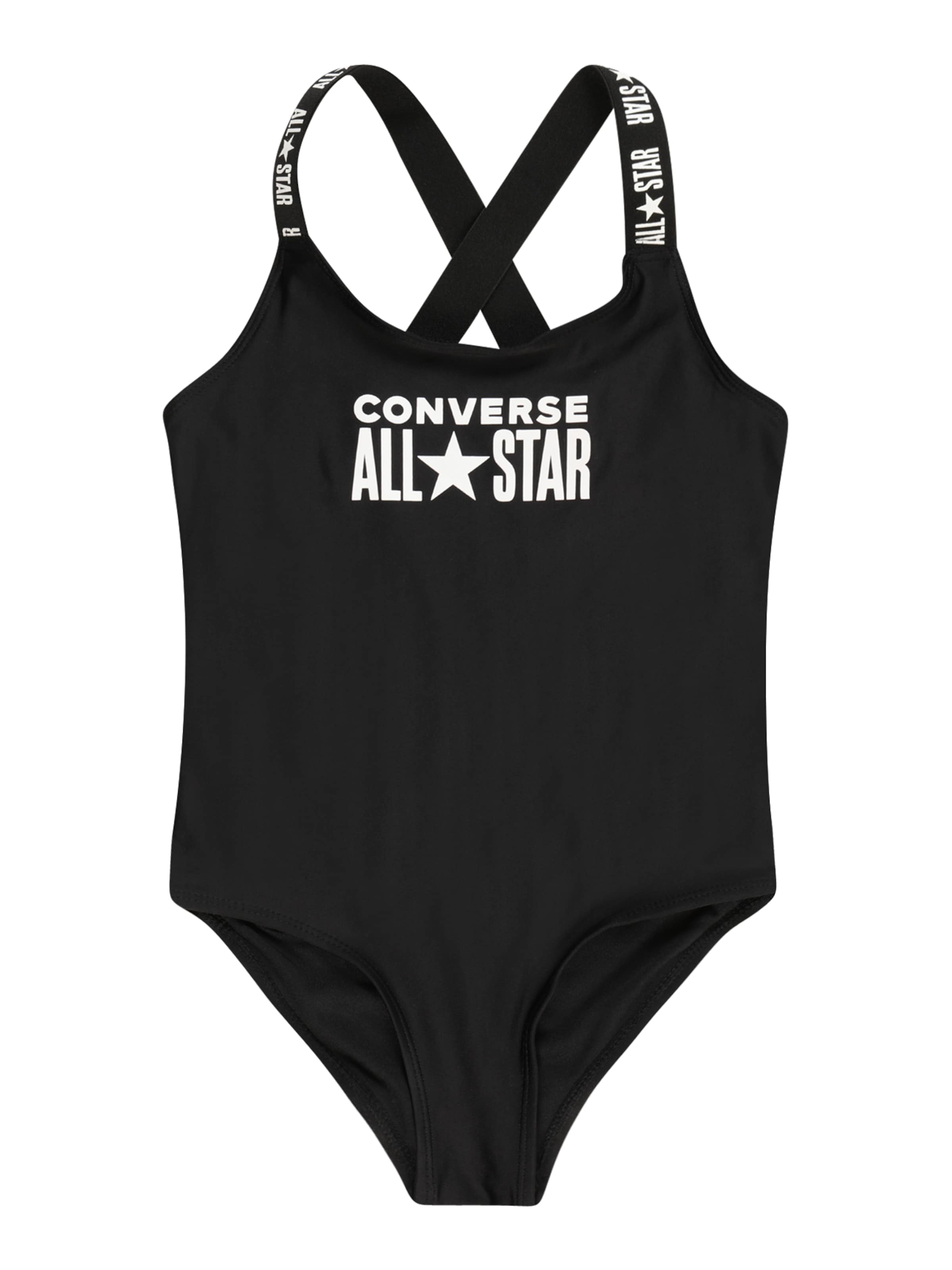 CONVERSE Swimsuit in Black: front
