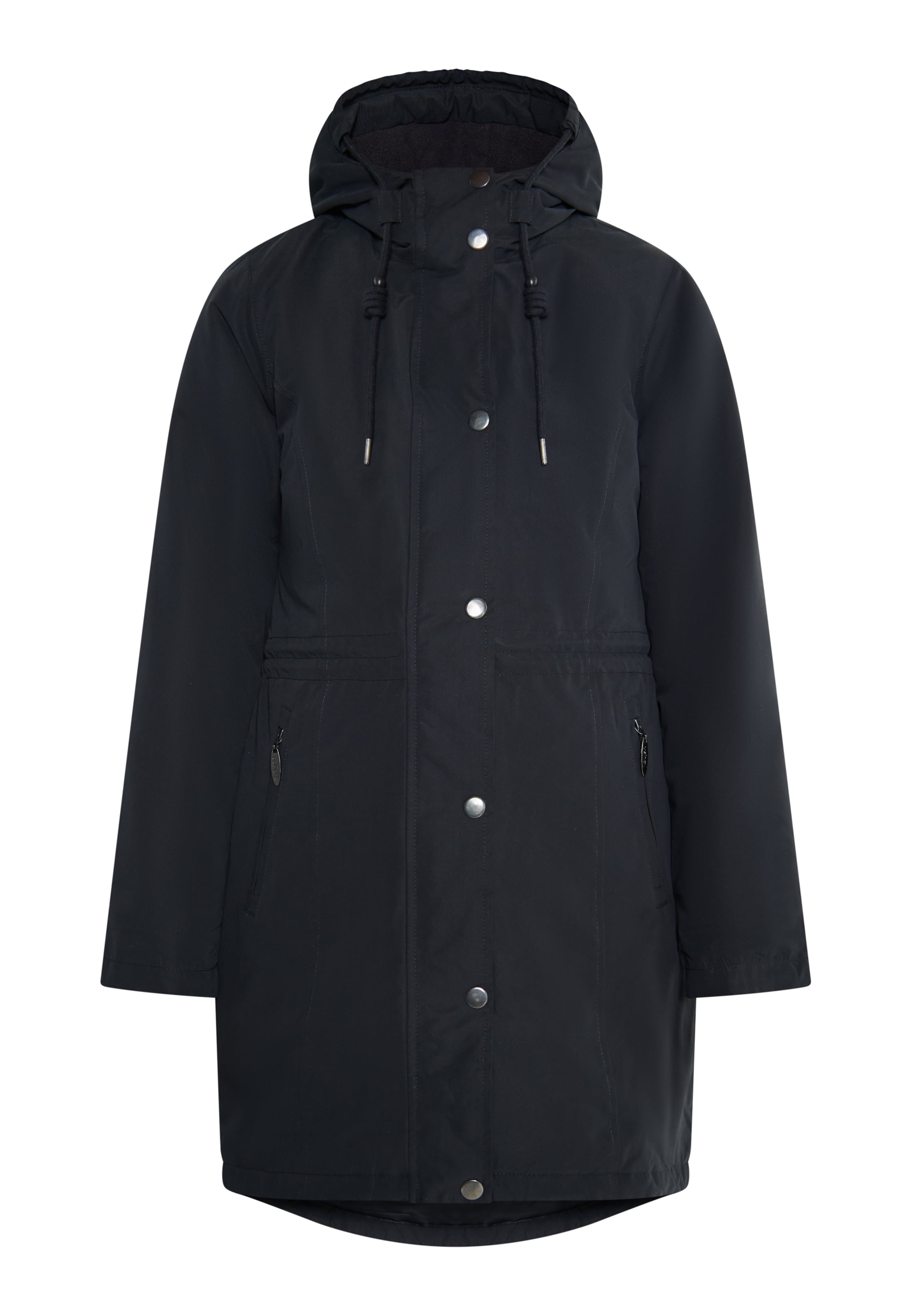 Manteau d’hiver 'Fenia' usha BLUE LABEL en noir : devant