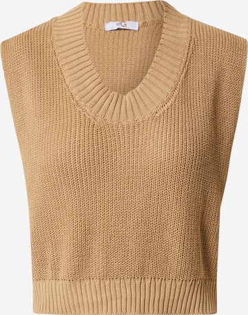 Pullover 'PIPPY' di WAL G. in beige: frontale