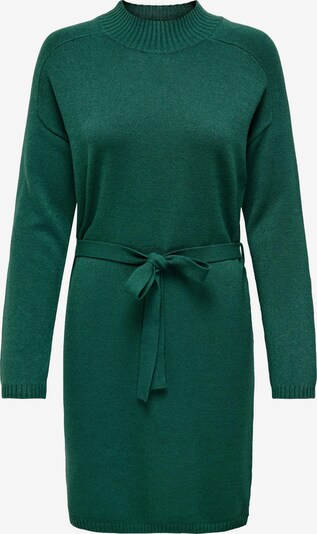 ONLY Robes en maille 'Leva' en vert foncé, Vue avec produit