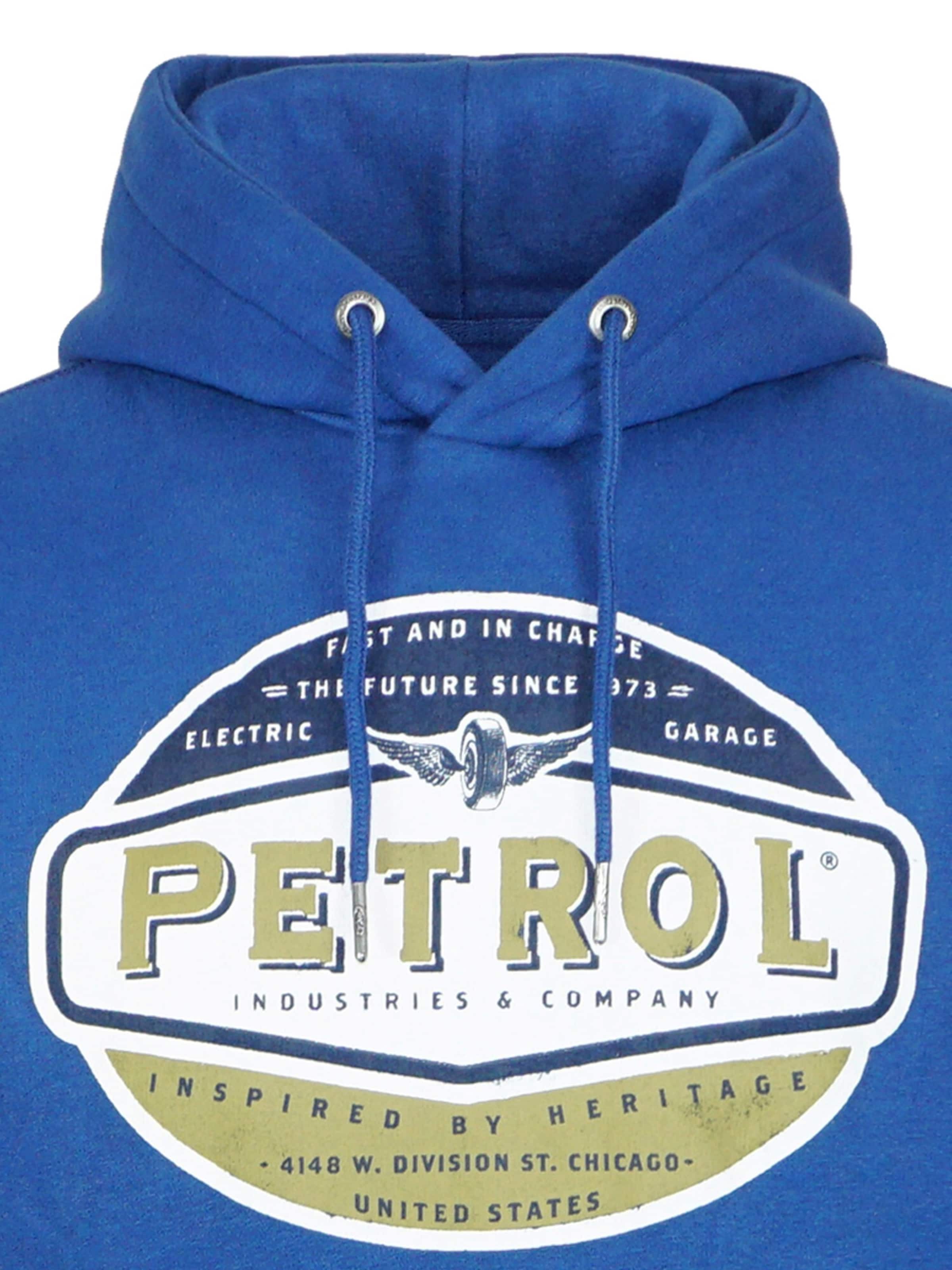 Petrol Industries Sweatshirt in Blauw