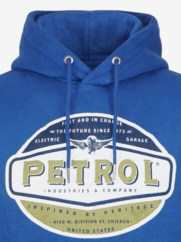 Sweat-shirt Petrol Industries en bleu