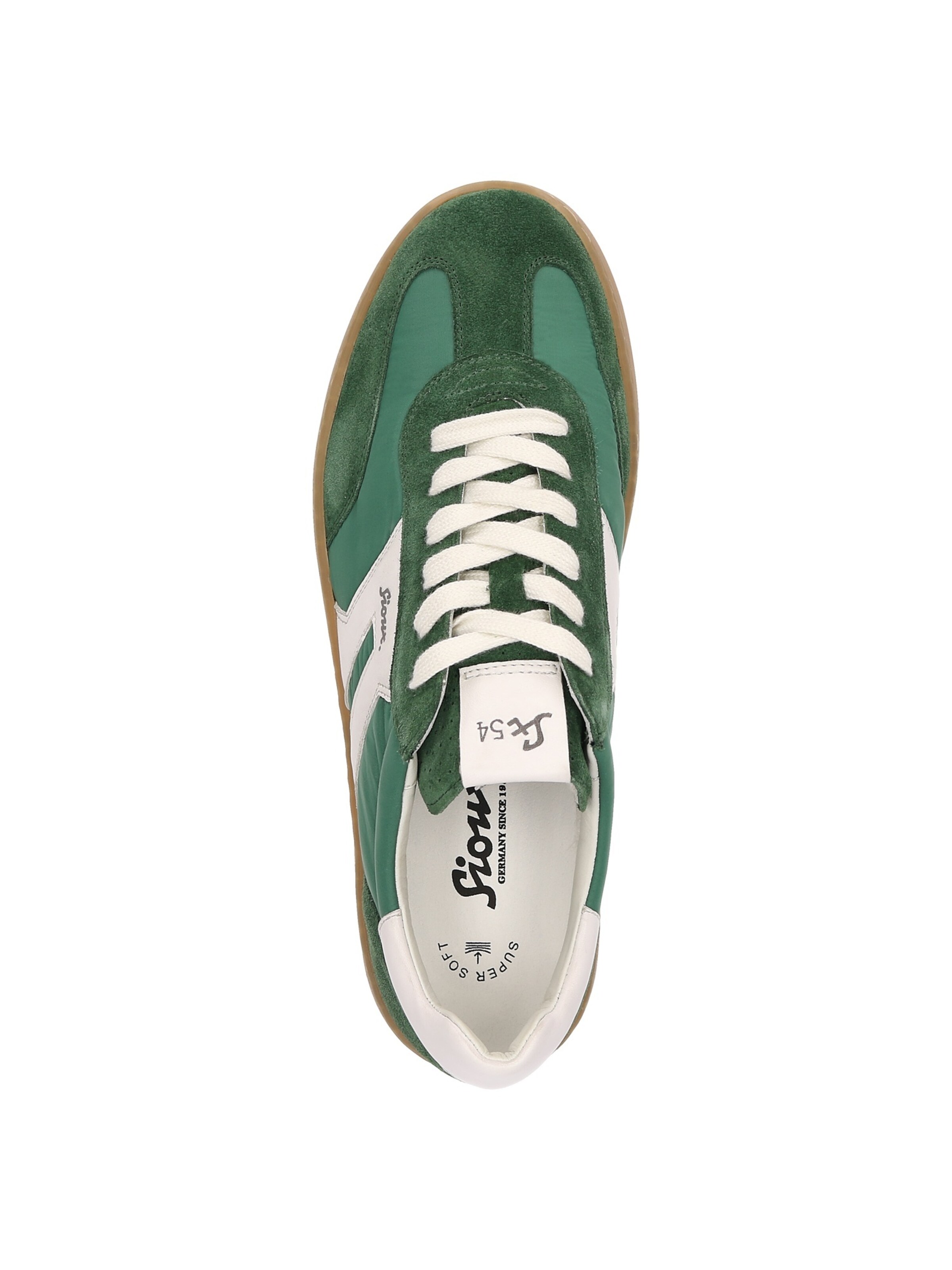 Baskets basses ' Tedroso-713 ' SIOUX en vert