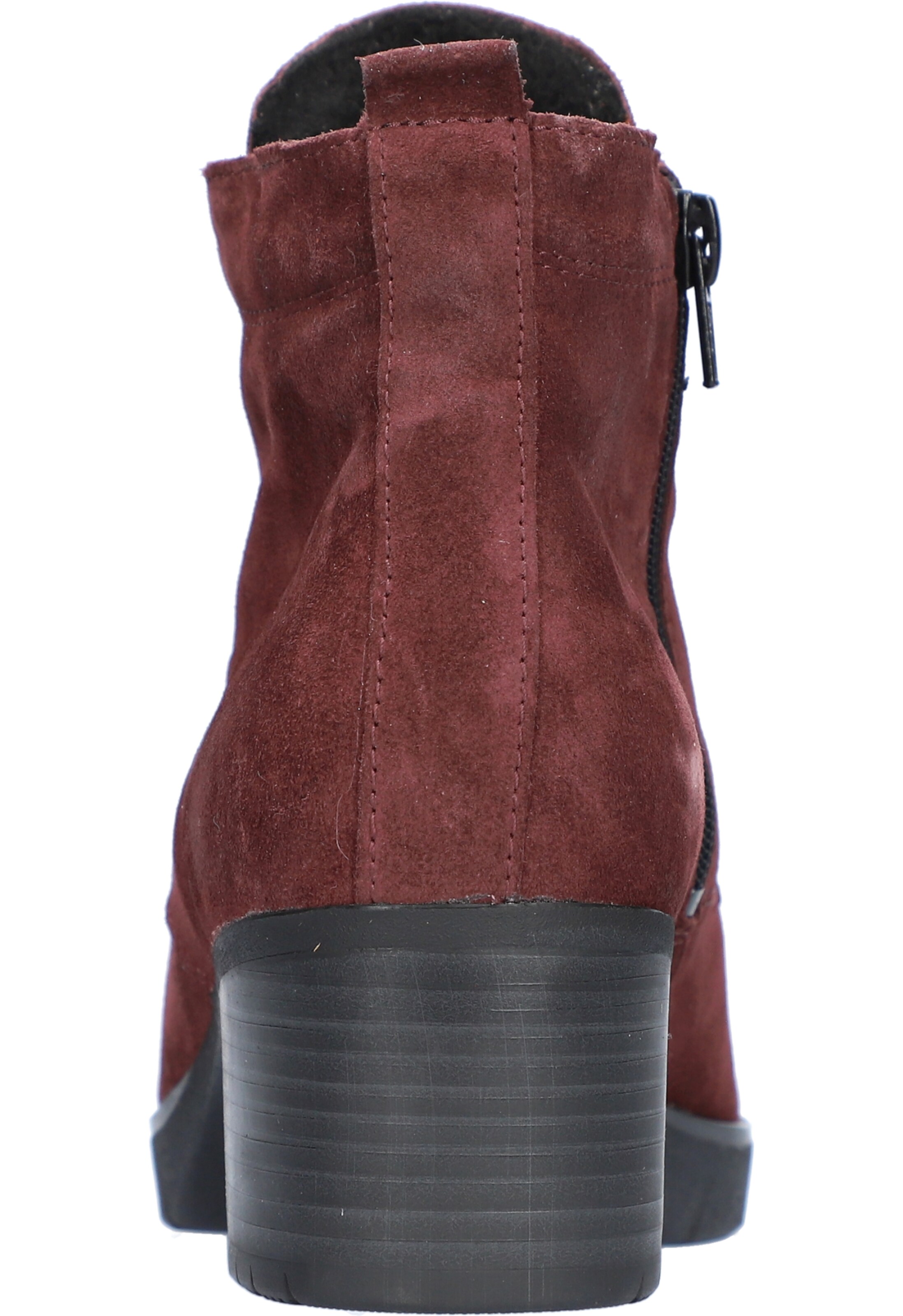 WALDLÄUFER Lace-Up Ankle Boots in Red