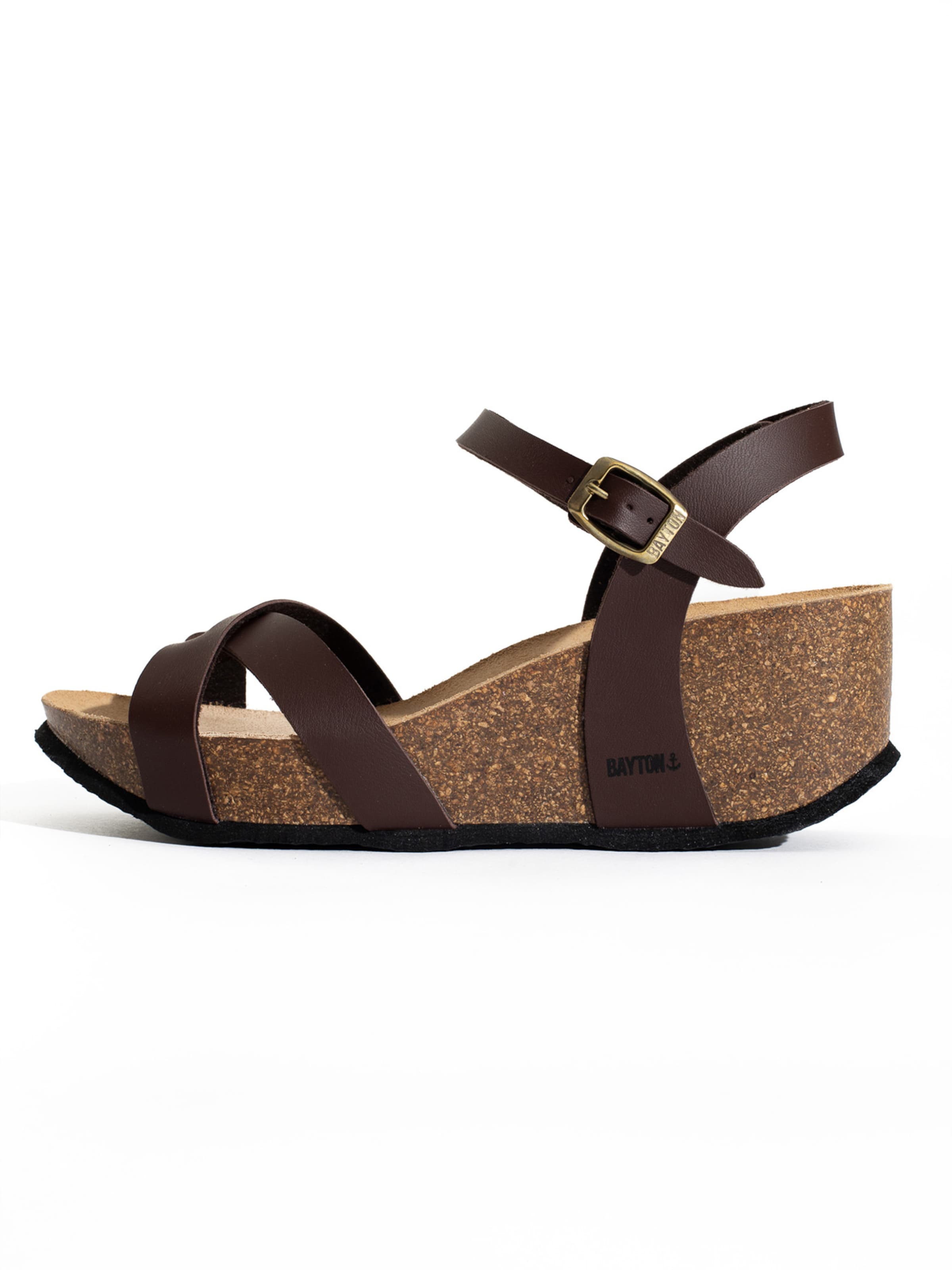 Sandales Venus Bayton en Brun Fonc ABOUT YOU