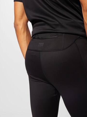 Skinny Pantaloni sport de la PUMA pe negru