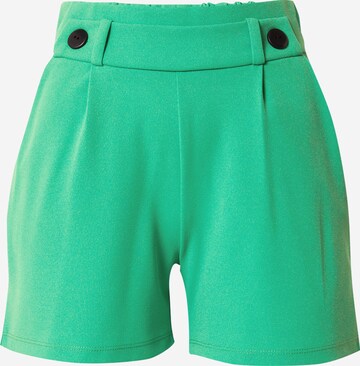 JDY Pleat-Front Pants 'Geggo' in Green: front