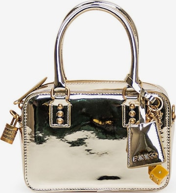 Borsa a mano 'Love Berry H3' di PINKO in oro: frontale
