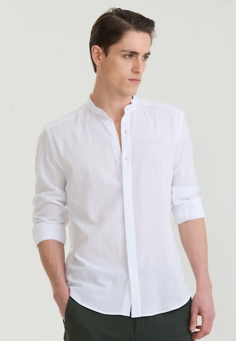 balts Felix Hardy Standarta piegriezums Biroja krekls: no priekšpuses