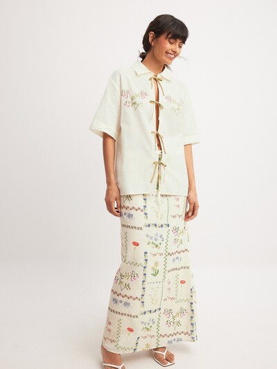 NA-KD Skirt in Cream / Green / Rose / Red, Item view
