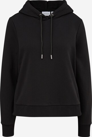 comma casual identity Sweatshirt in Black: front