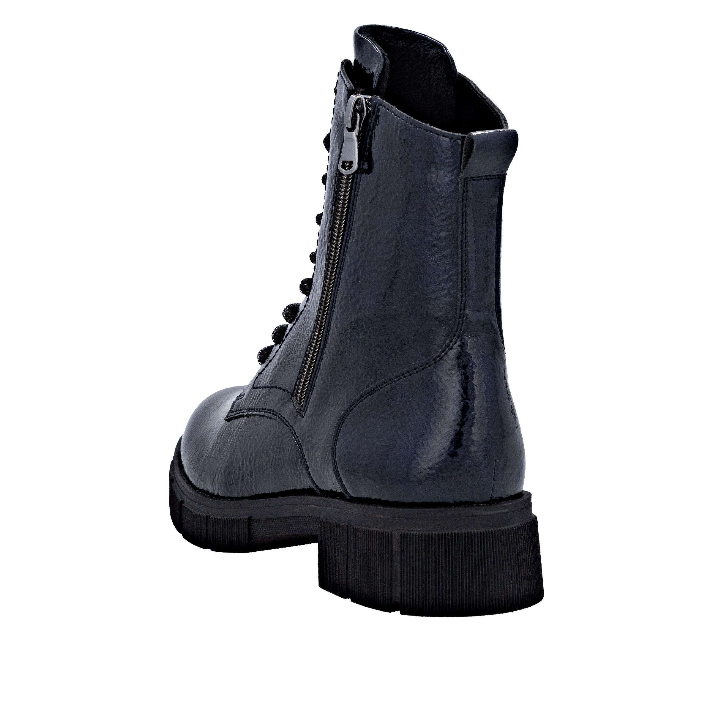 REMONTE Lace-up bootie in Blue